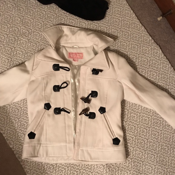 Pea Coat (ivory/white) - Picture 2 of 3